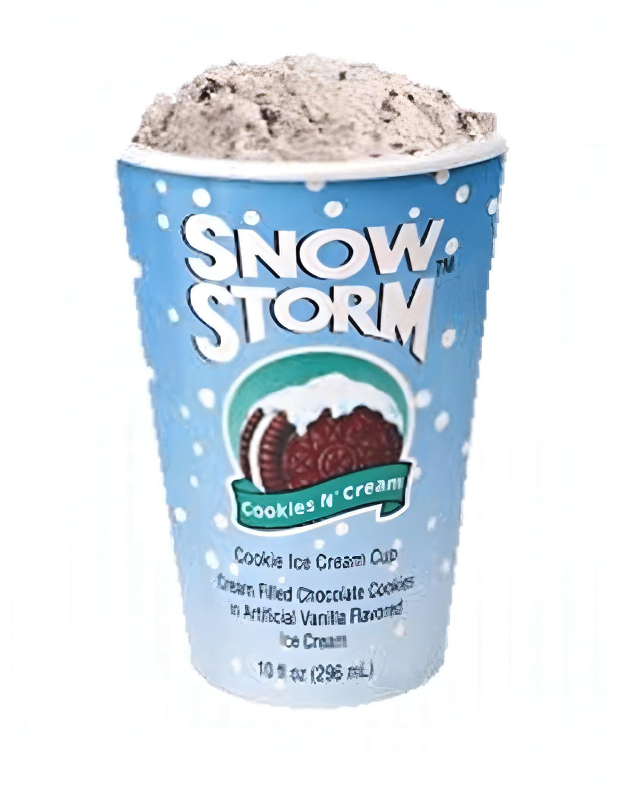 Snow Storm Cookies & Cream Ice Cream Cup (6 or 12 Count) (In Store Pick-Up Only)