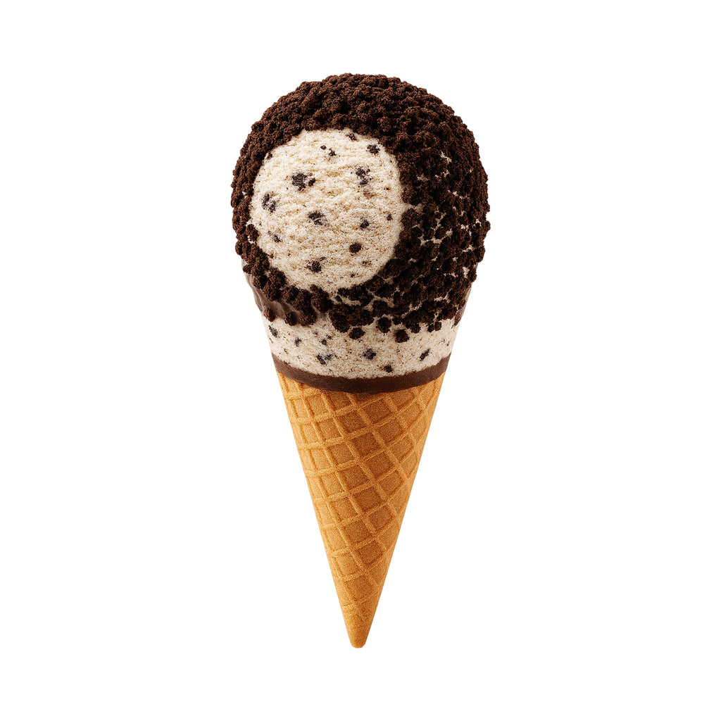 Blue Bunny Big Dipper Cookies & Cream Ice Cream Cone (12 Or 24 Count) (In Store Pick-Up Only)