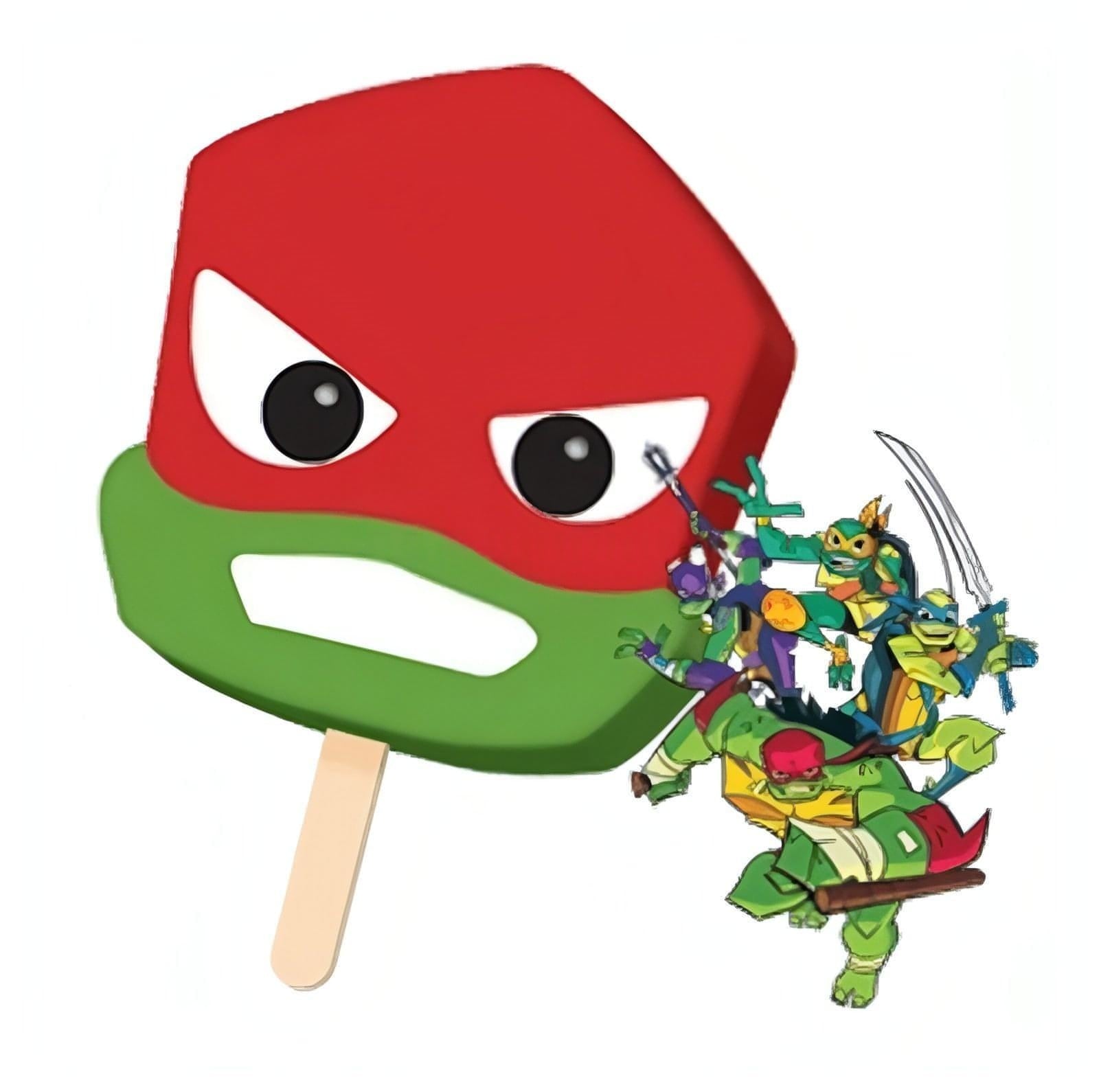 Ninja Turtle Ice Cream Bar (18 Count) (In Store Pick-Up Only)