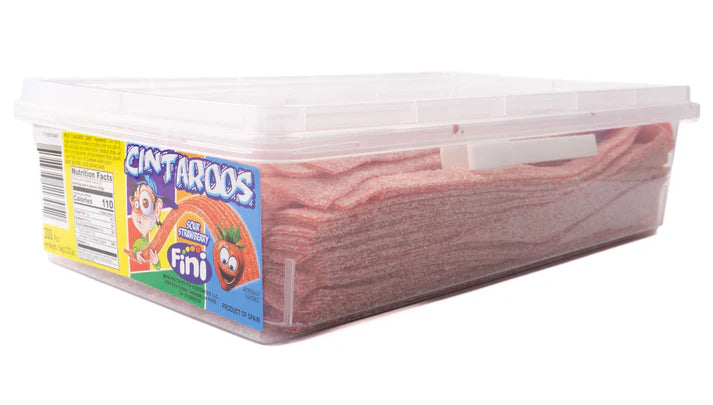Fini Cintaroos Strawberry Sour Belts (200 Count)