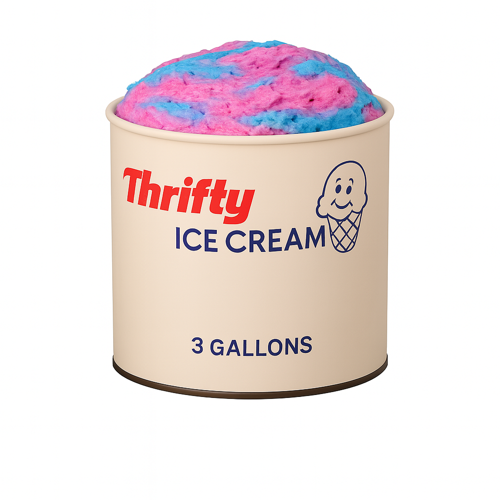 Thrifty 3 Gallon Ice Cream, All Flavors (In Store Pick-Up Only)