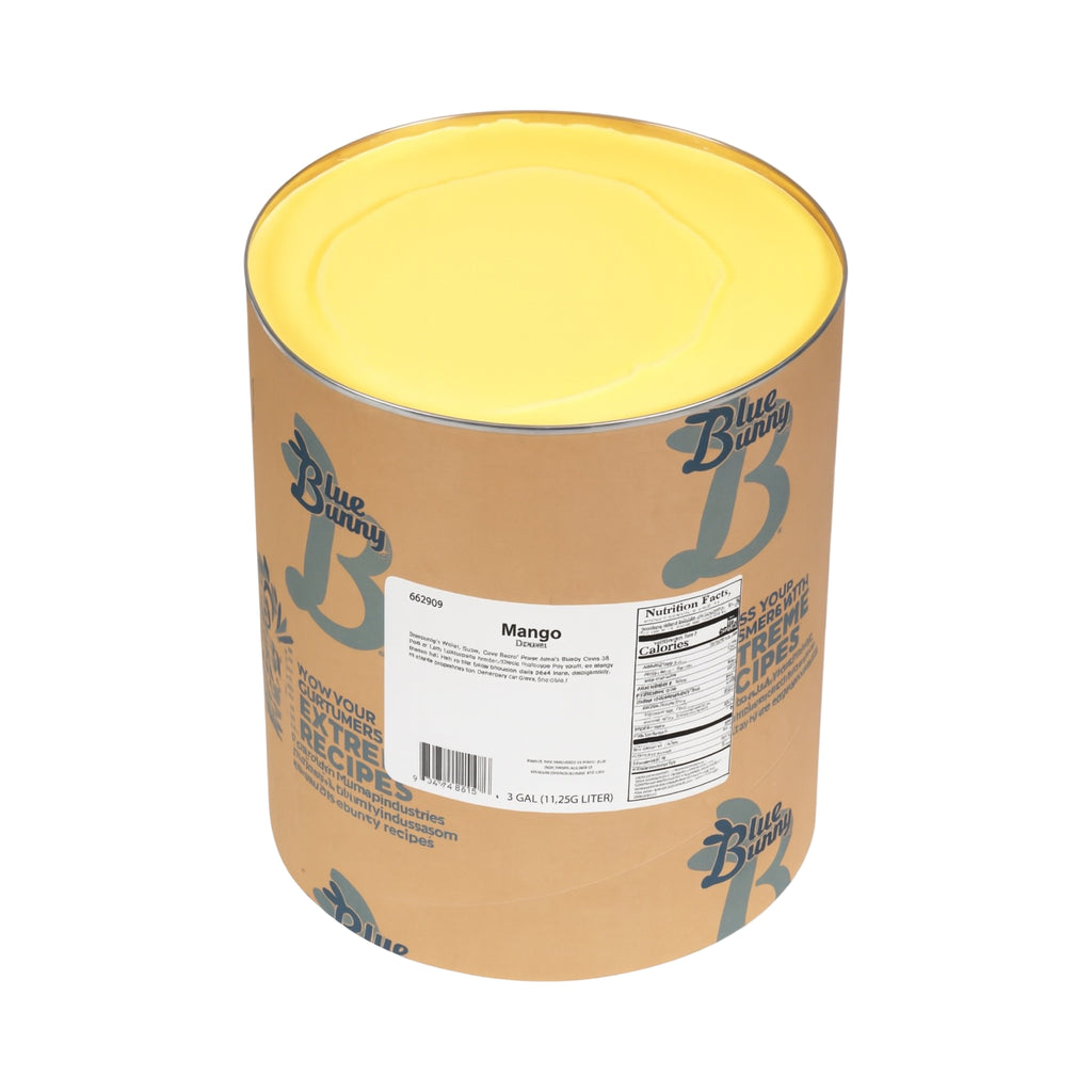 Blue Bunny 3 Gallon Mango Sherbet Ice Cream (In Store Pick-Up Only)