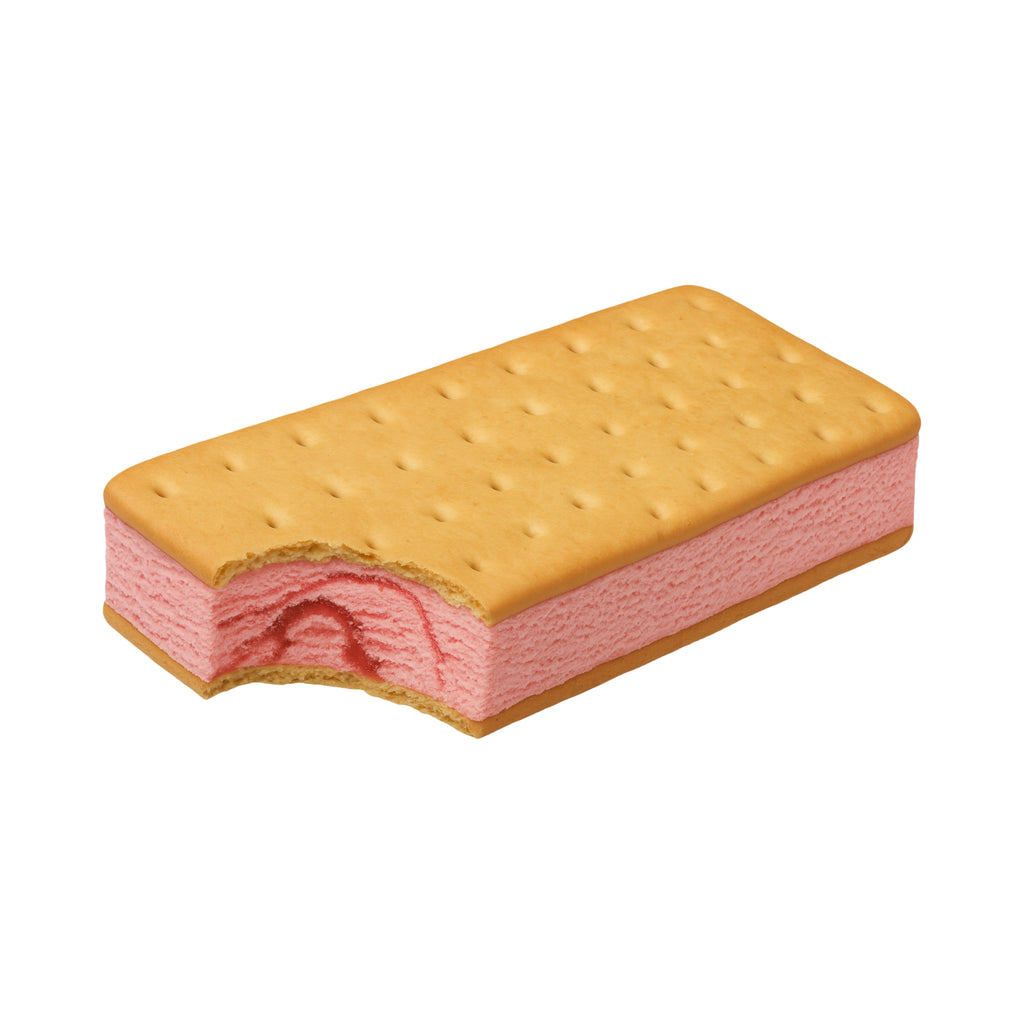 Blue Bunny Big Double Strawberry Ice Cream Sandwich (12 Or 24 Count) (In Store Pick-Up Only)
